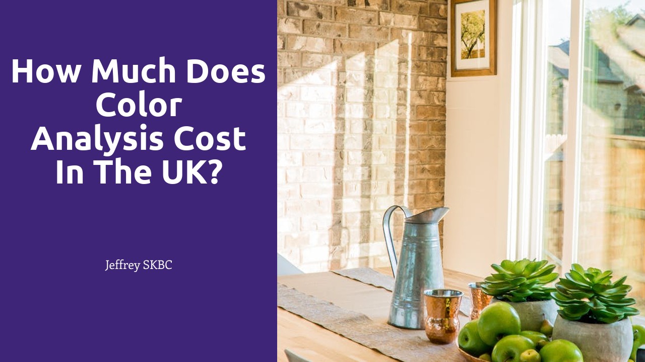 How much does color analysis cost in the UK?